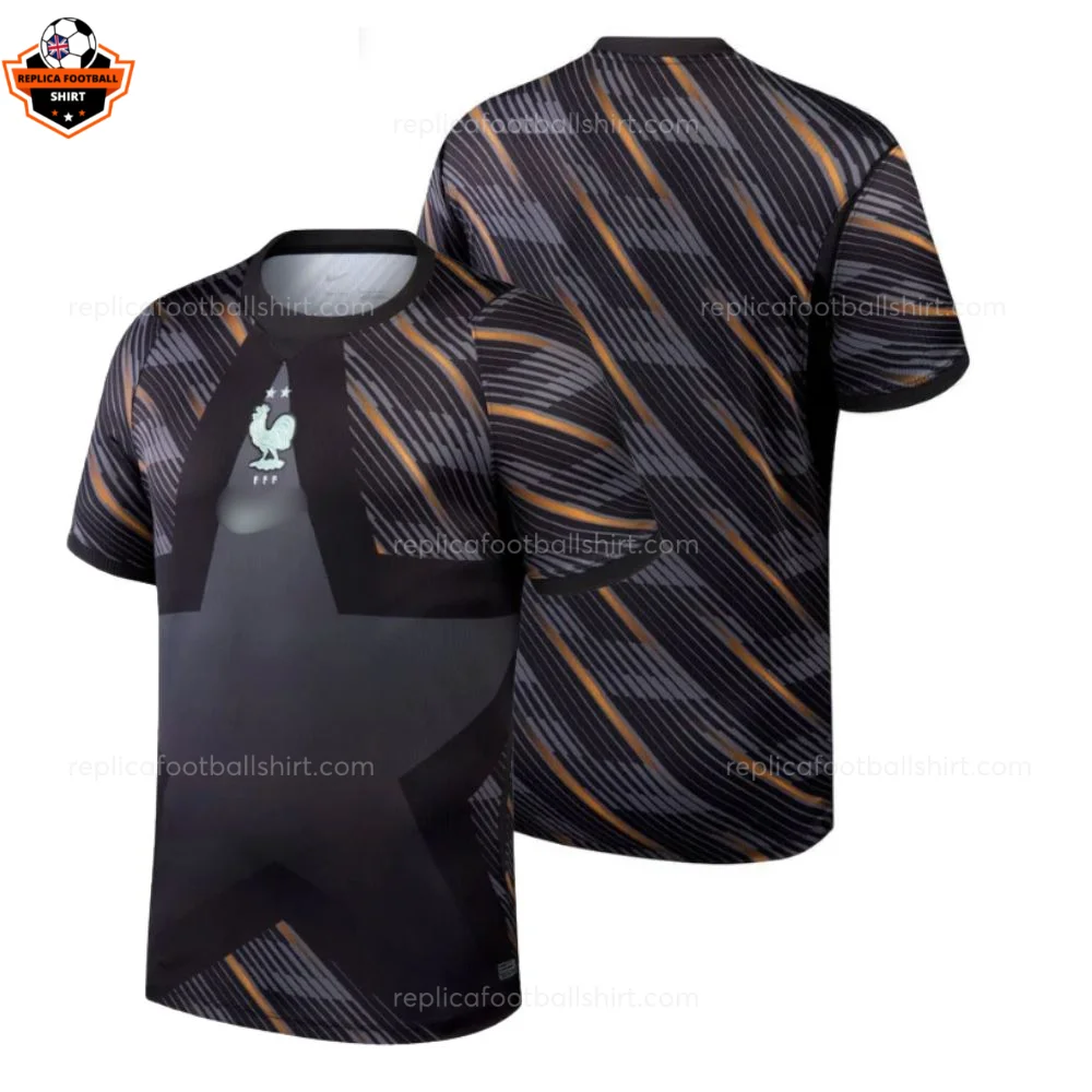 France World Cup 2026 Black Goalkeeper Men Replica Football Shirt
