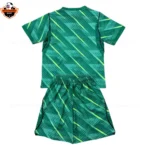 France World Cup 2026 Green Goalkeeper Kid Replica Football Kit