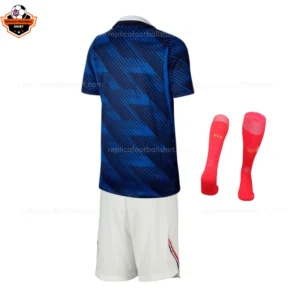 France World Cup 2026 Home Kid Replica Football Kit - Back view