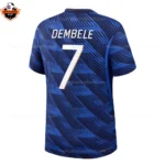France World Cup 2026 DEMBELE 7 Home Men Replica Football Shirt