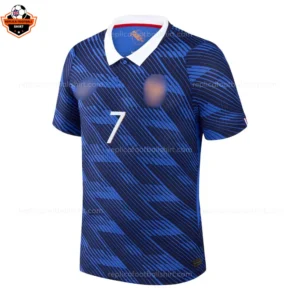 France World Cup 2026 DEMBELE 7 Home Men Replica Football Shirt - Front view