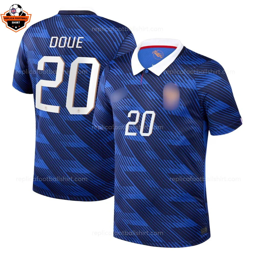 France World Cup 2026 DOUE 20 Home Men Replica Football Shirt