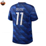 France World Cup 2026 OLISE 11 Home Men Replica Football Shirt