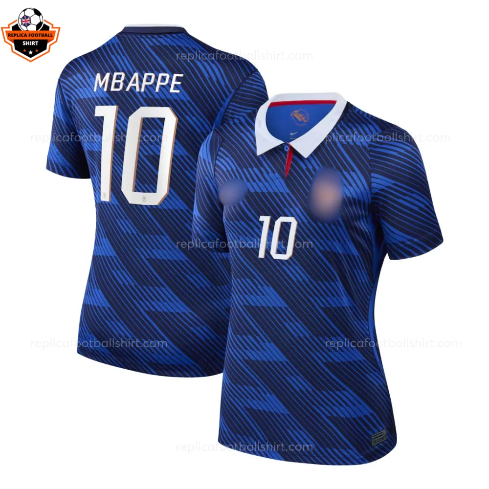 France World Cup 2026 MBAPPE 10 Home Women Replica Football Shirt