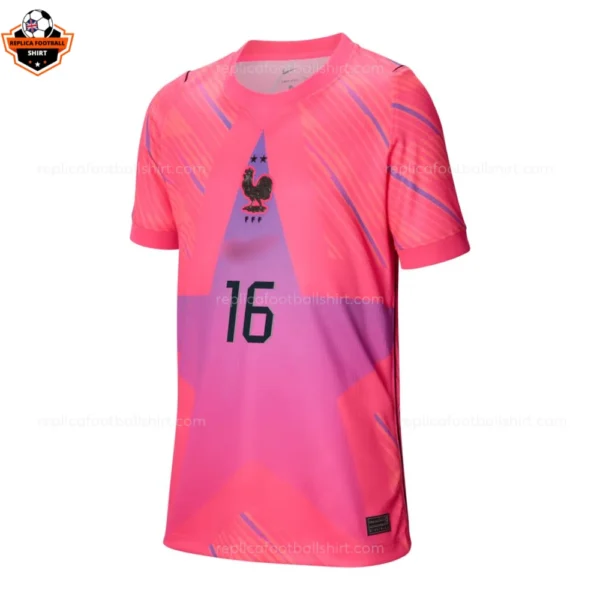 France World Cup 2026 MAIGNAN 16 Pink Goalkeeper Men Replica Football Shirt