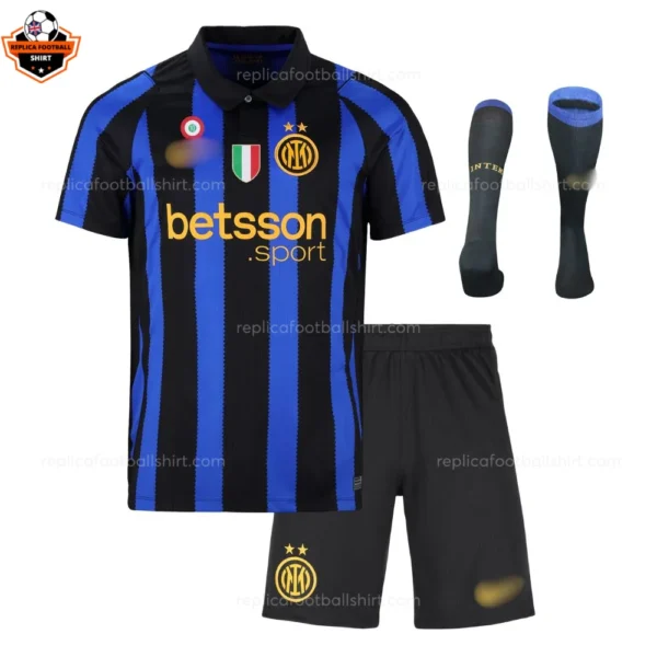 Inter Milan Home Kid Replica Football Kit 2026/27