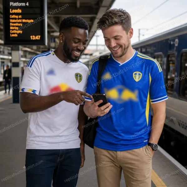 Leeds United 2025/26 Gift Bundle – Home and Away Fan-Version Men Football Shirts