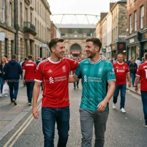 Liverpool 2025/26 Gift Bundle – Home and Third Fan-Version Men Football Shirts - details (1)