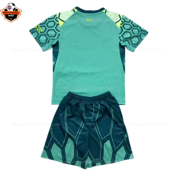 Manchester City Green Goalkeeper Kid Replica Football Kit 2026/27