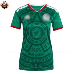 Mexico World Cup 2026 Home Women Replica Football Shirt - Front view