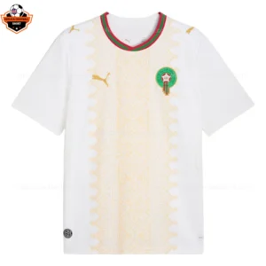 Morocco World Cup 2026 Away Men Replica Football Shirt - Front view