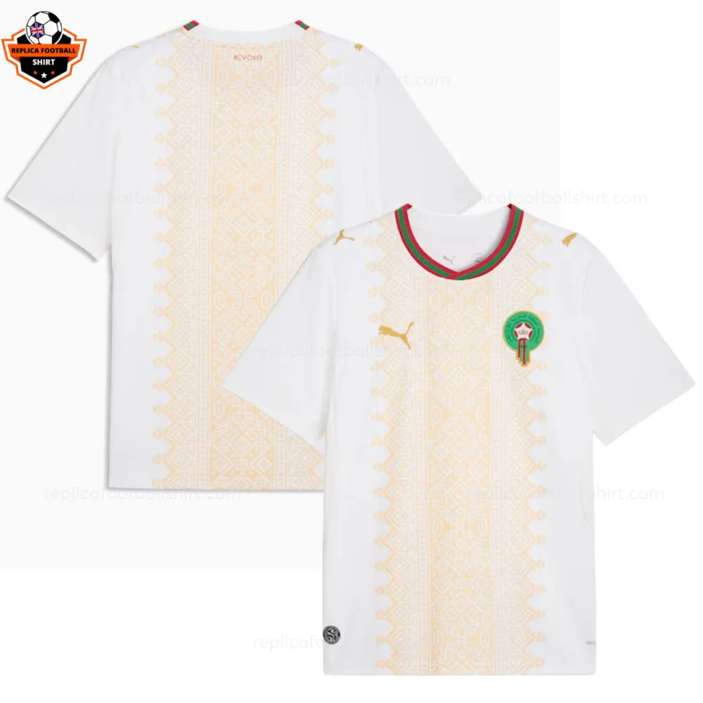 Morocco World Cup 2026 Away Men Replica Football Shirt