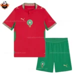 Morocco World Cup 2026 Home Kid Replica Football Kit