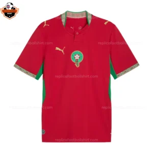 Morocco World Cup 2026 Home Men Replica Football Shirt - Front view