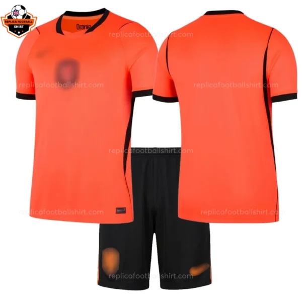 Netherlands World Cup 2026 Home Kid Replica Football Kit