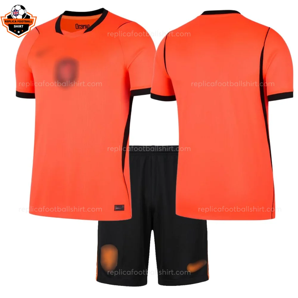 Netherlands World Cup 2026 Home Kid Replica Football Kit