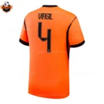 Netherlands World Cup 2026 VIRGIL 4 Home Men Replica Football Shirt