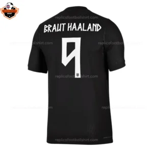 Norway World Cup 2026 BRAUT HAALAND 9 Away Men Replica Football Shirt - Back view