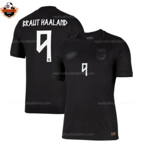 Norway World Cup 2026 BRAUT HAALAND 9 Away Men Replica Football Shirt