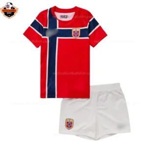 Norway World Cup 2026 Home Kid Replica Football Kit