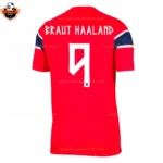 Norway World Cup 2026 BRAUT HAALAND 9 Home Men Replica Football Shirt