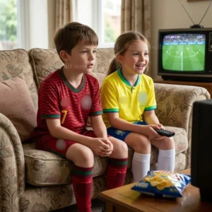 Portugal & Brazil World Cup 2026 Gift Bundle – Home Kids Football Kit - details (1)
