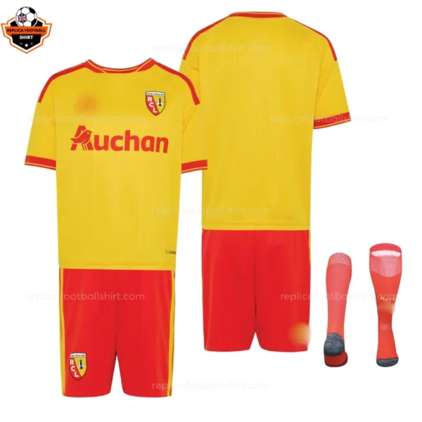RC Lens Home Kid Replica Football Kit 2026/27