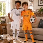 Real Madrid 2024/25 Gift Bundle – Home and Away Fan-Version Kids Football Kits