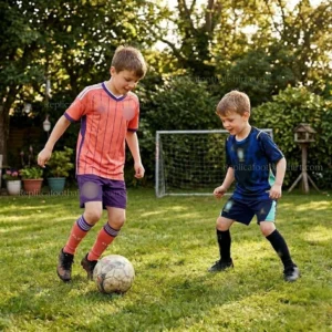 Scotland & Brazil World Cup 2026 Gift Bundle – Away Kids Football Kit - details (1)