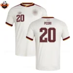Spain World Cup 2026 PEDRI 20 Away Men Replica Football Shirt