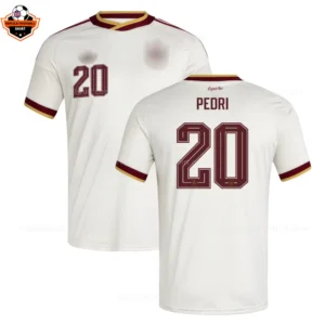 Spain World Cup 2026 PEDRI 20 Away Men Replica Football Shirt