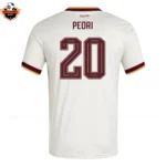 Spain World Cup 2026 PEDRI 20 Away Men Replica Football Shirt