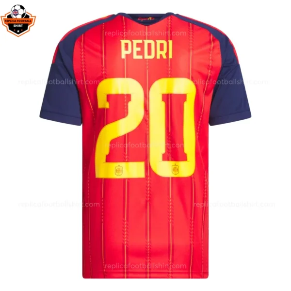 Spain World Cup 2026 PEDRI 20 Home Men Replica Football Shirt