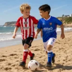 Sunderland 2025/26 Gift Bundle – Home and Away Fan-Version Kids Football Kits (With Socks)