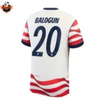 USA World Cup 2026 BALOGUN 20 Home Men Replica Football Shirt