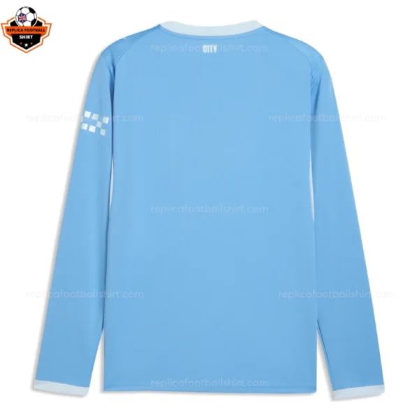 Manchester City Home Men Replica Football Shirt 2026/27 Long sleeve