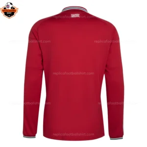 Manchester United Home Men Replica Football Shirt 202728 Long Sleeve (1)