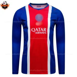 Paris Saint Germain Home Men Replica Football Shirt 2026/27 Long Sleeve