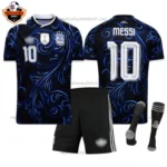 Argentina World Cup 2026 MESSI 10 Away Kid Replica Football Kit