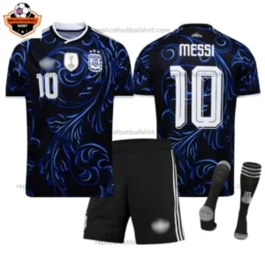 Argentina World Cup 2026 MESSI 10 Away Kid Replica Football Kit