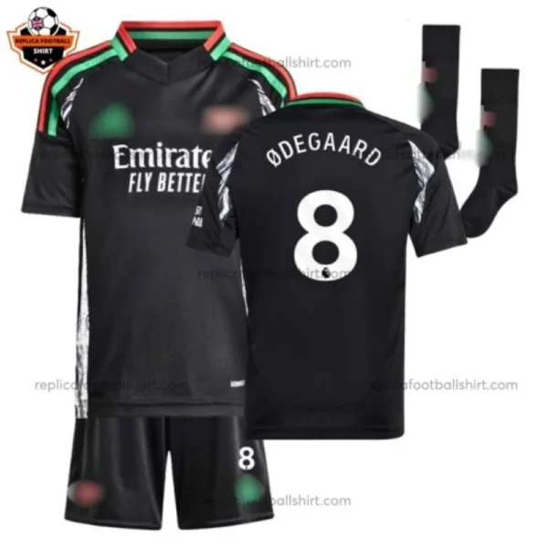 Arsenal Away Kid Replica Football Kit 2024/25 ØDEGAARD 8 Printed
