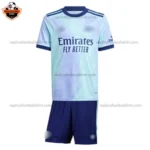 Arsenal Third Kid Replica Football Kit 2024/25