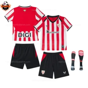 Athletic Club Bilbao Home Kid Replica Football Kit 2026/27