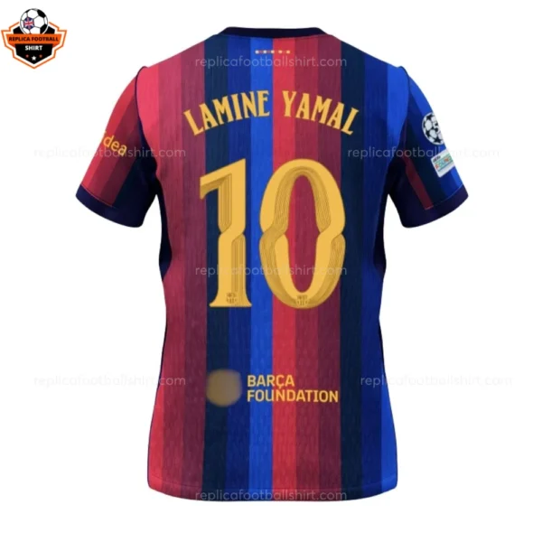 Barcelona LAMINE YAMAL 10 Home Men Replica Football Shirt 2026/27
