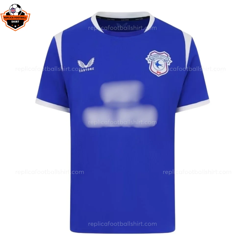 Cardiff City Home Men Replica Football Shirt 2026/27 - front view