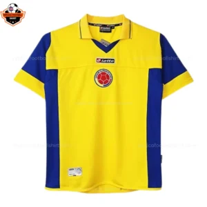 Retro Colombia Home Men Replica Football Shirt 2003/05