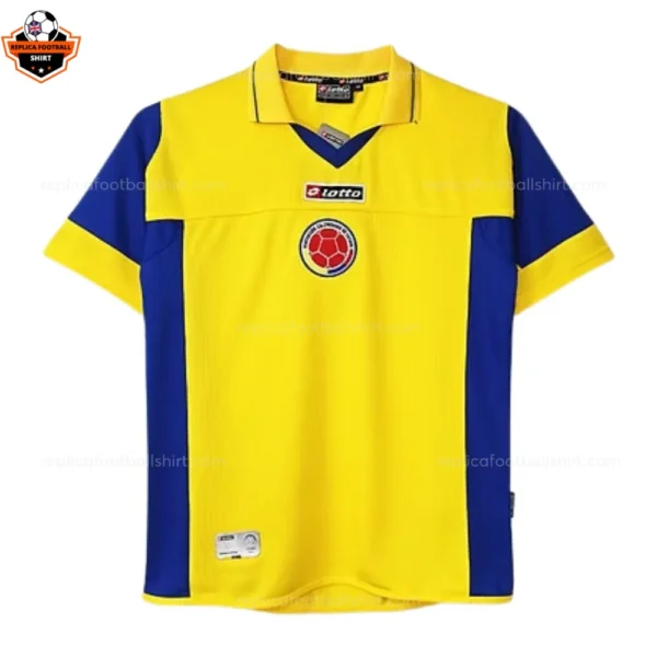 Retro Colombia Home Men Replica Football Shirt 2003/05