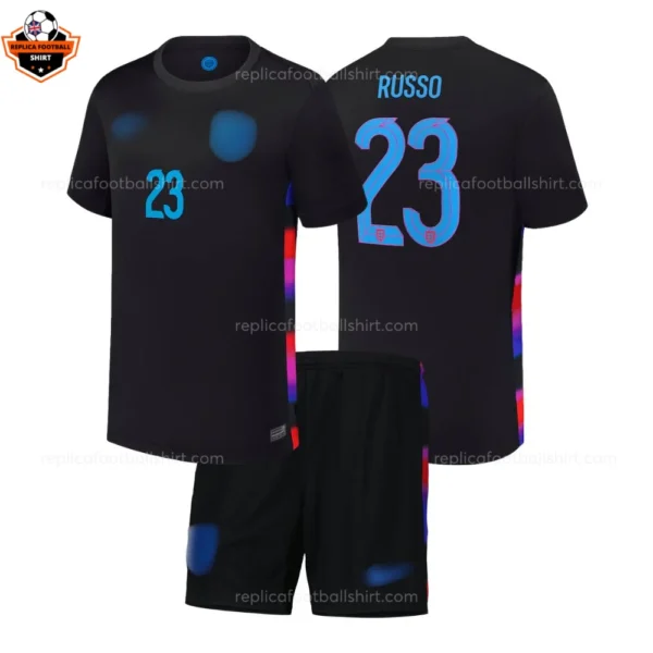 England 2025 Gift Bundle – Home & Away Adult Football Kits – WILLIAMSON 6 & RUSSO 23