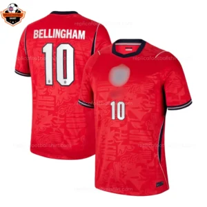 England World Cup 2026 BELLINGHAM 10 Away Men Replica Football Shirt - Over view