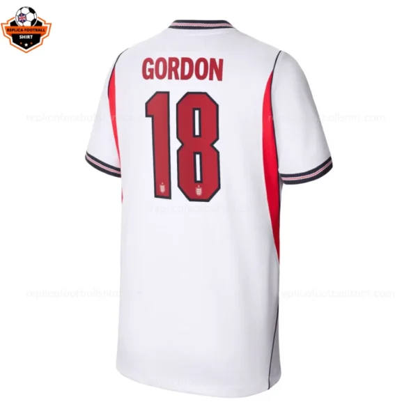 England World Cup 2026 GORDON 18 Home Men Replica Football Shirt